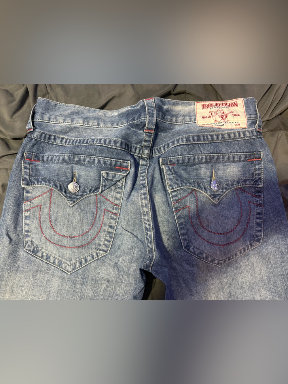 True Religion straight leg jeans